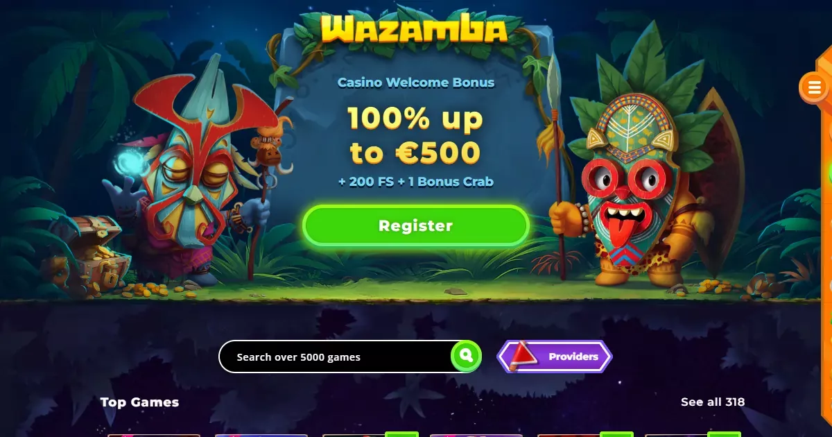 Wazamba hry