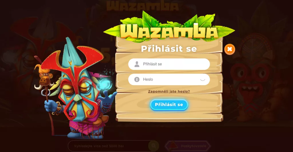 Wazamba sázení